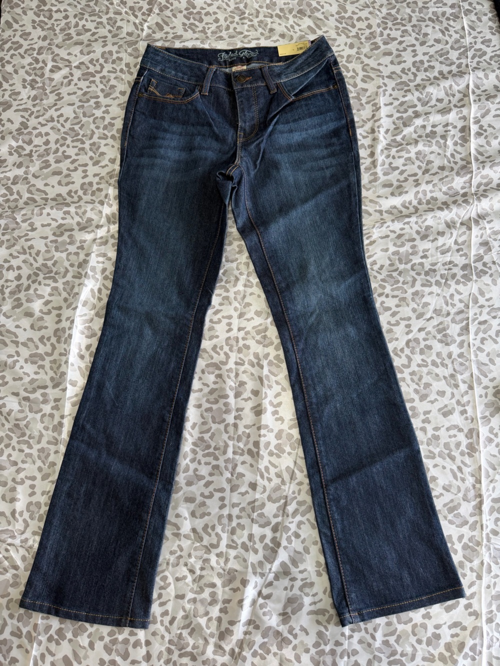 Faded Glory Dark Blue Women’s Bootcut Jeans